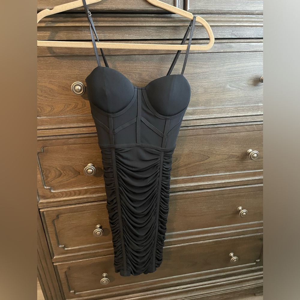 Black mini dress size small